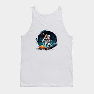 astronaut vintage Tank Top